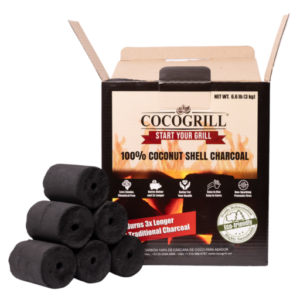 CARBÓN DE COCO PARA PARRILLAS | Dura 3x Más – CocoGrill